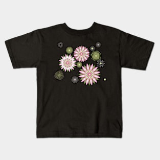 The universe is a floral mandala Kids T-Shirt